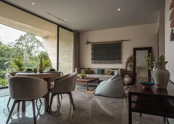 Apartamento De Lujo, Alberca, Gym, Jacuzzi En Areas Comunes Tulum