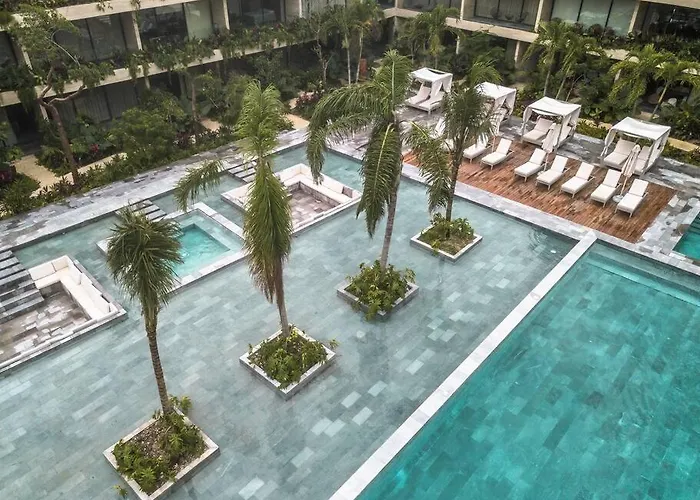 Apartamento De Lujo, Alberca, Gym, Jacuzzi En Areas Comunes Tulum