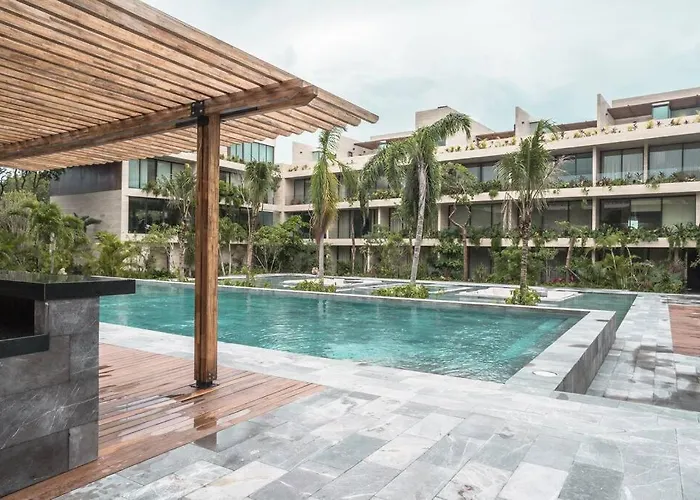 De Lujo, Alberca, Gym, Jacuzzi En Areas Comunes Apartamento